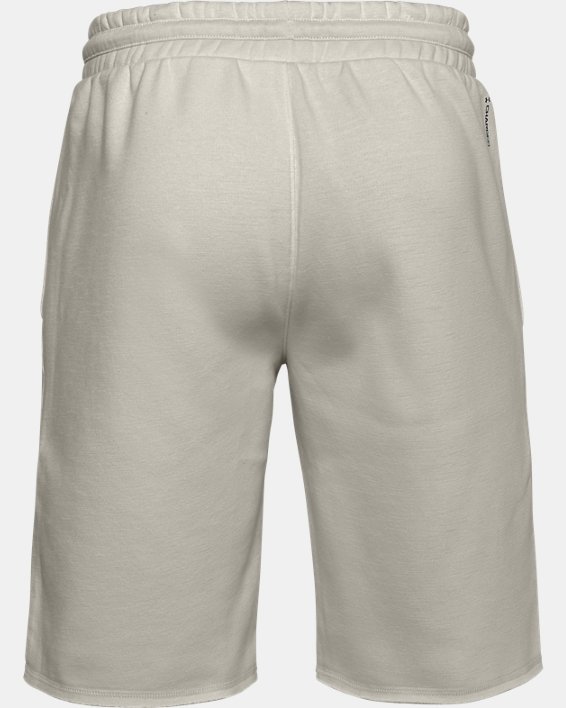 Men's Project Rock Charged Cotton® Fleece Shorts, White, pdpMainDesktop image number 6